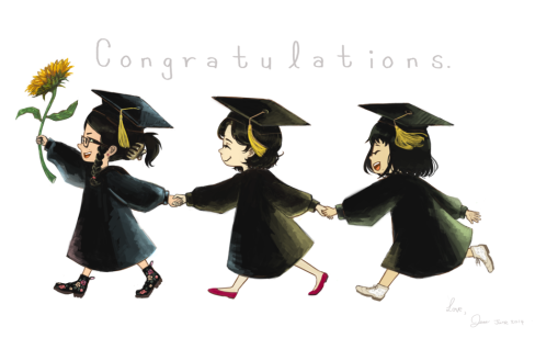 happy_chibi_graduates_by_unknowncake-d84nly2